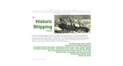 Desktop Screenshot of historic-shipping.co.uk