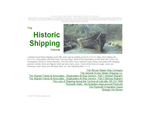 Tablet Screenshot of historic-shipping.co.uk